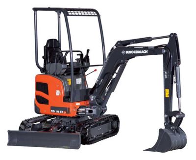 ES 18 ZT Eurocomach Mini-excavator for hire